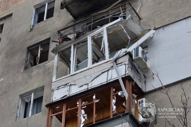 Протягом минулої доби ворожих ударів зазнали місто Харків і 12 населених пунктів області - Синєгубов