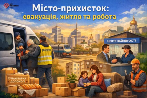 Місто-прихисток: як Харків допомагає евакуйованим облаштувати життя