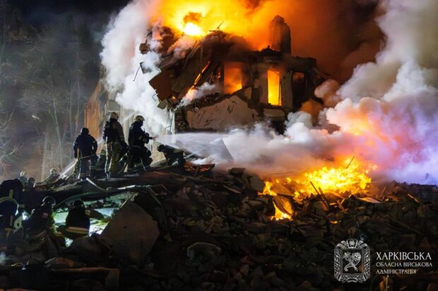 Протягом минулої доби ворожих ударів зазнали місто Харків і 17 населених пунктів області - Синєгубов