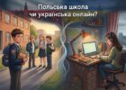 Польська школа чи українська онлайн? Вибір родин у вимушеній еміграції