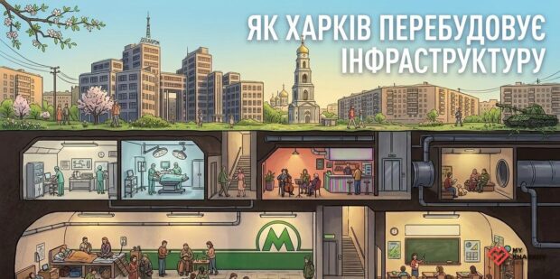 Харків під землею: як місто перебудовує інфраструктуру