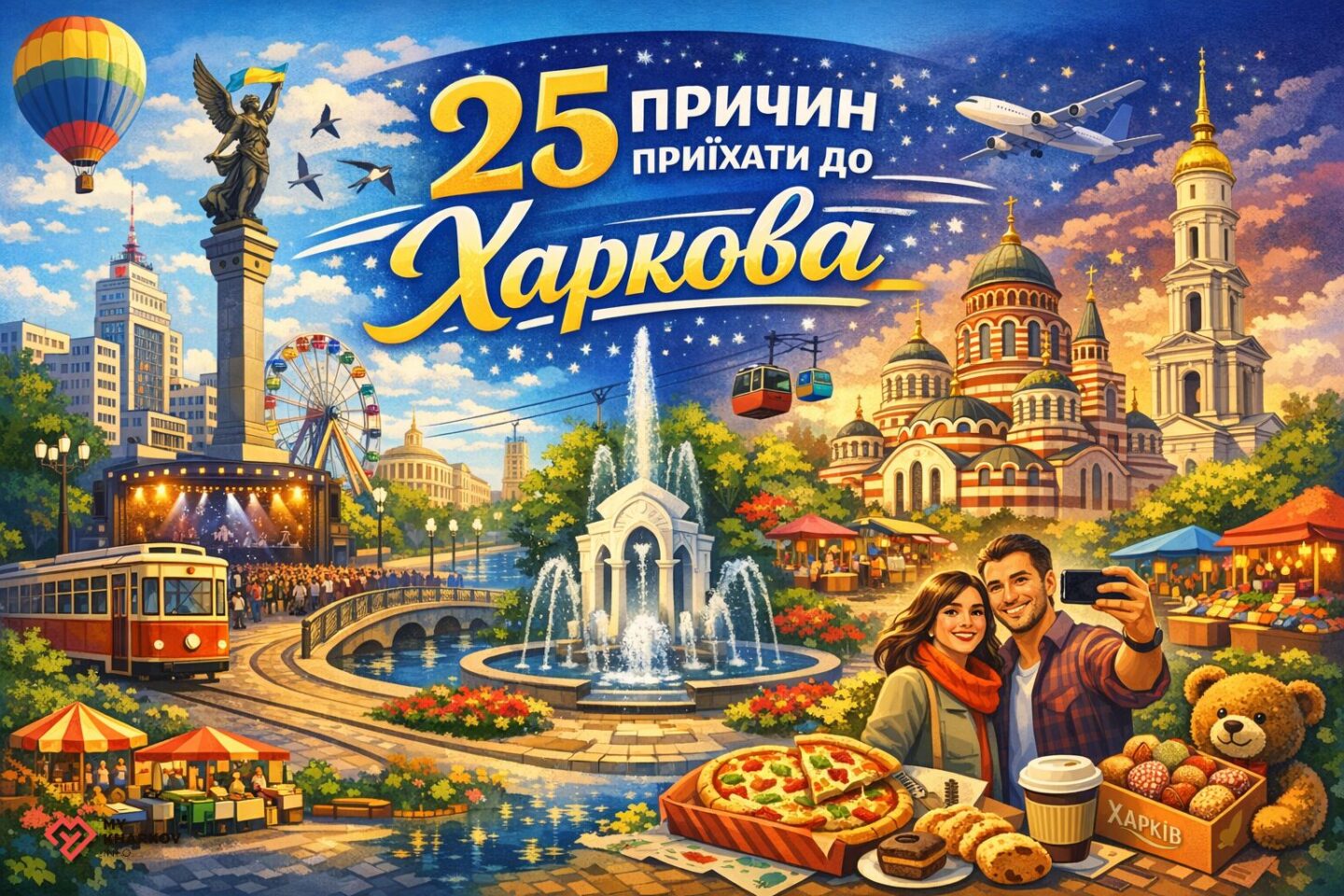 25 причин приїхати до Харкова