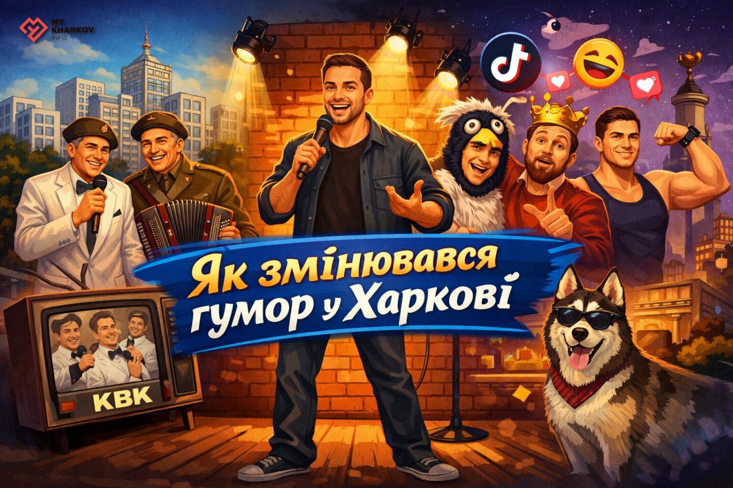 Як змінювався харківський гумор: від КВК до TikTok