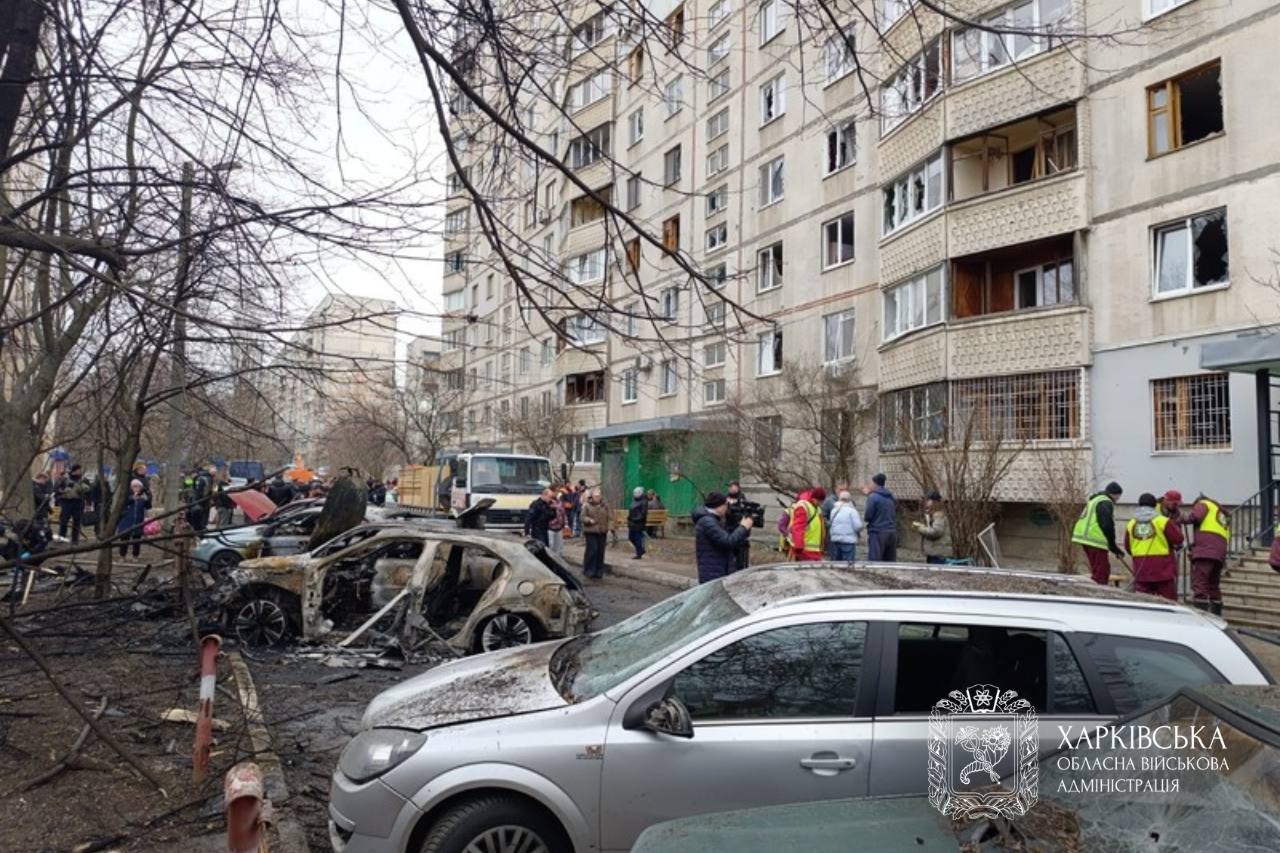 Протягом минулої доби російських ударів зазнали місто Харків і 16 населених пунктів області – Синєгубов