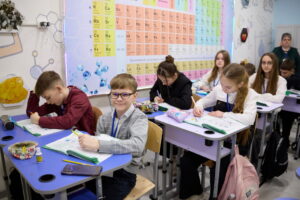 У Холодногірському районі відкрили другу чергу підземної школи