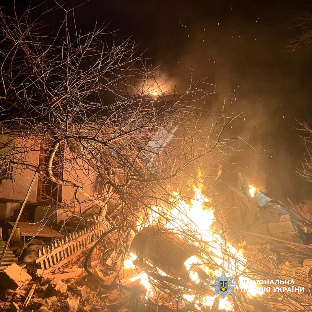 Удар БпЛА по Чугуєву 11 березня: один загиблий, двоє поранених