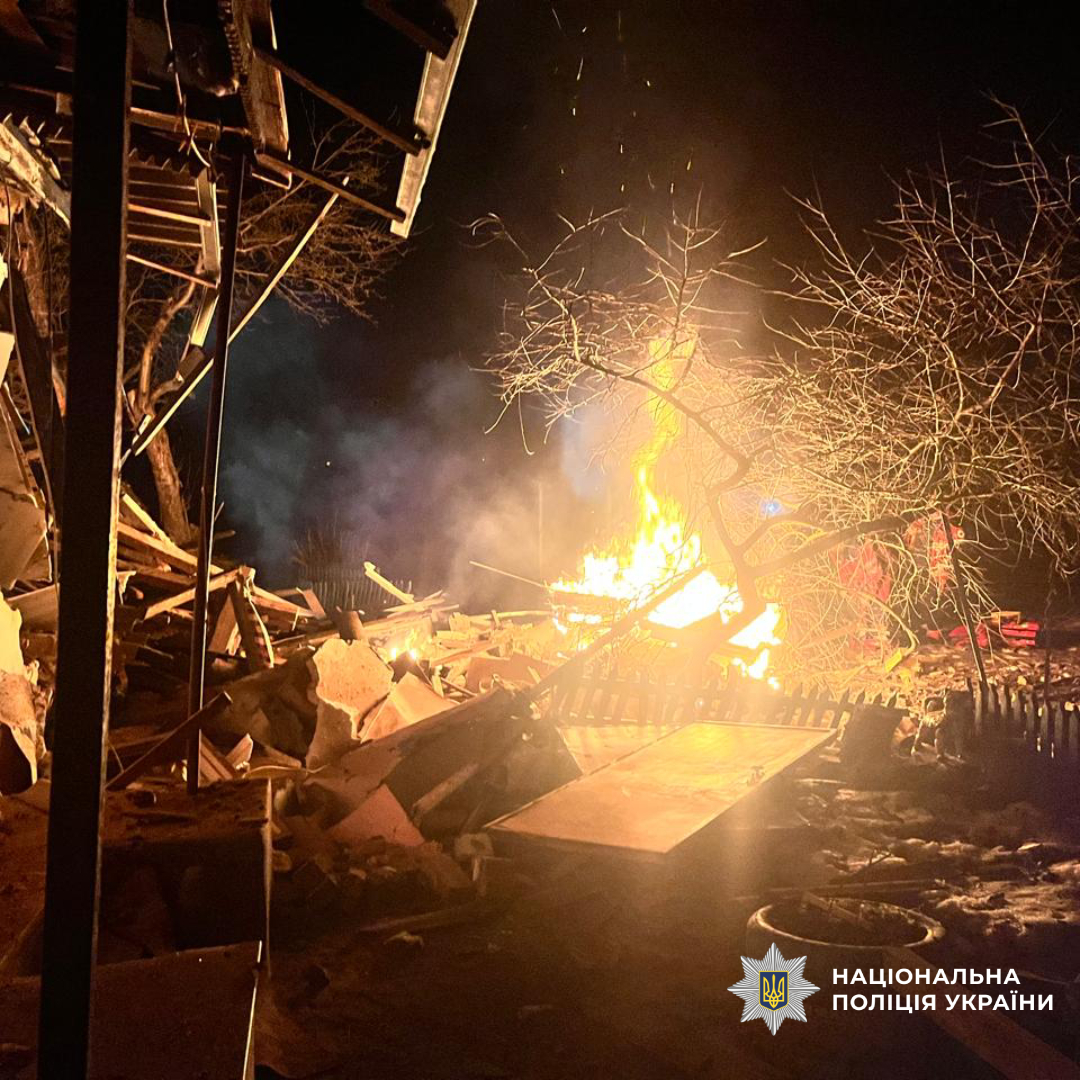 Удар БпЛА по Чугуєву 11 березня: один загиблий, двоє поранених