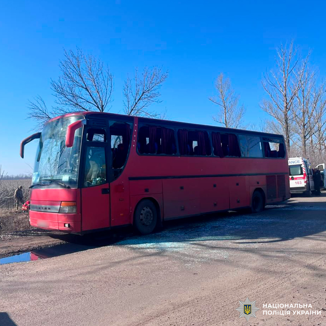 На Харківщині загинув водій автобуса від російського обстрілу