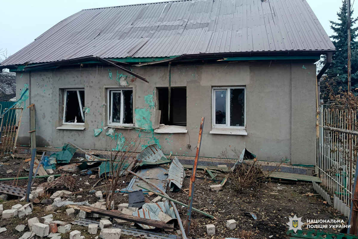 Чугуїв атака: російський дрон зруйнував будинок, поліція розпочала провадження