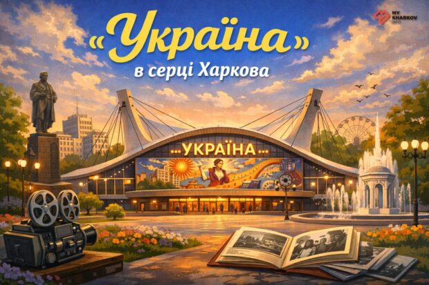 «Україна» в серці Харкова: історія кінозалу, що став архівом міських спогадів