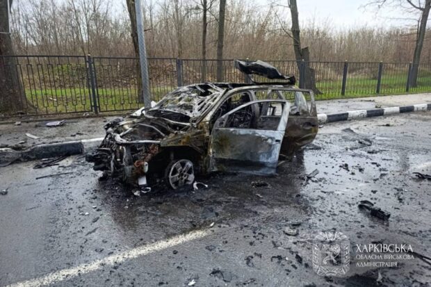 Росіяни вкотре атакували Харків ударним безпілотником