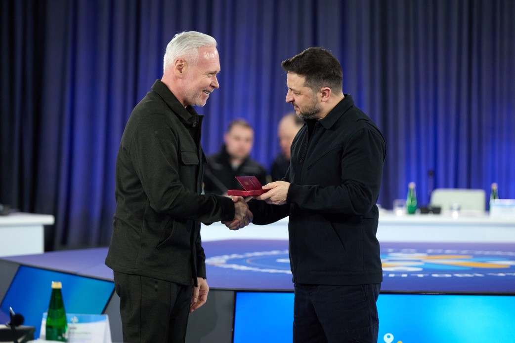 Терехов отримав орден «За мужність» ІІ ступеня