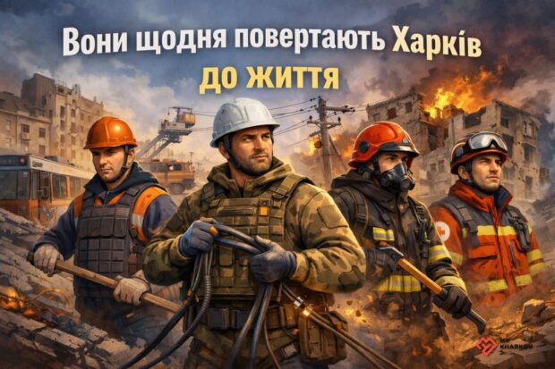 Броня під робочою формою: як невидимі герої щодня повертають Харків до життя