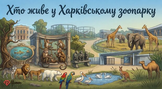 Хто живе у Харківському зоопарку: мешканці та історія