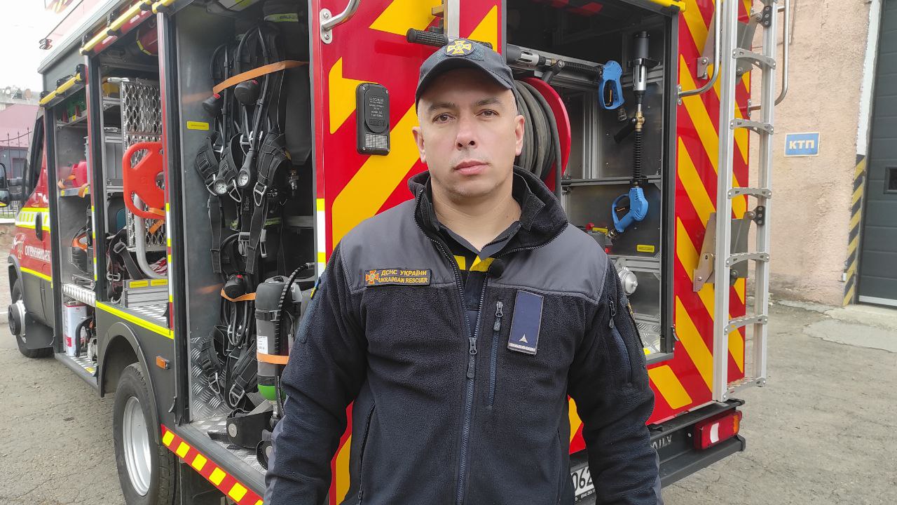 Рятувальник Вадим Куртиш