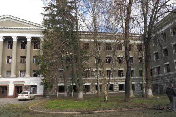 Через російську атаку дронами у Харкові постраждав Національний аерокосмічний університет