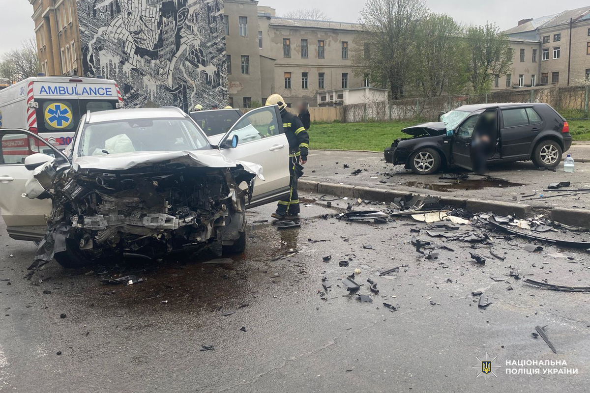 ДТП у Харкові 19 квітня: загинув водій Volkswagen, троє постраждали