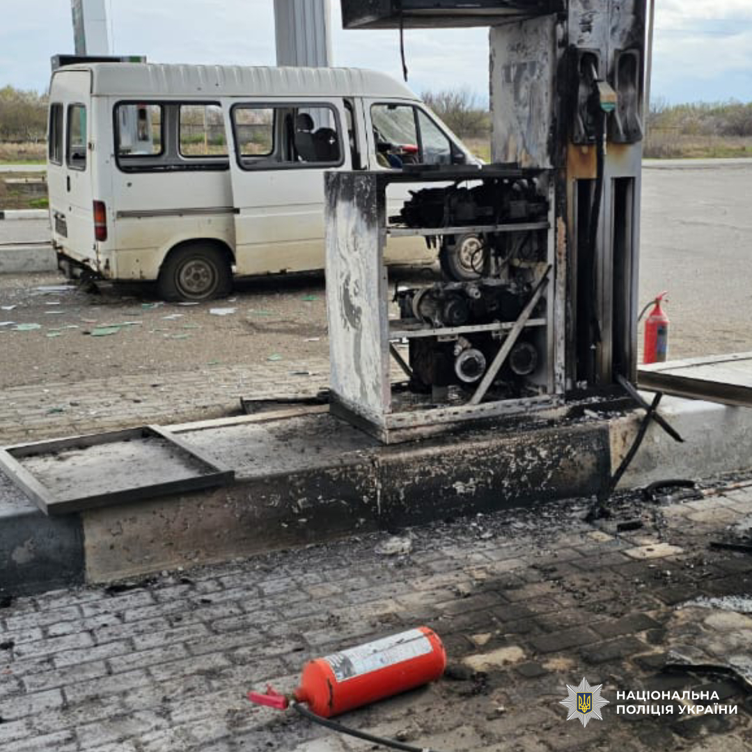 Авіаудар по Богодухову 20 квітня: троє поранених на АЗС