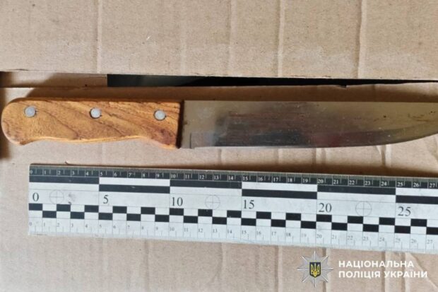 На Харківщині затримали чоловіка за вбивство ножем в селищі Лиманівка