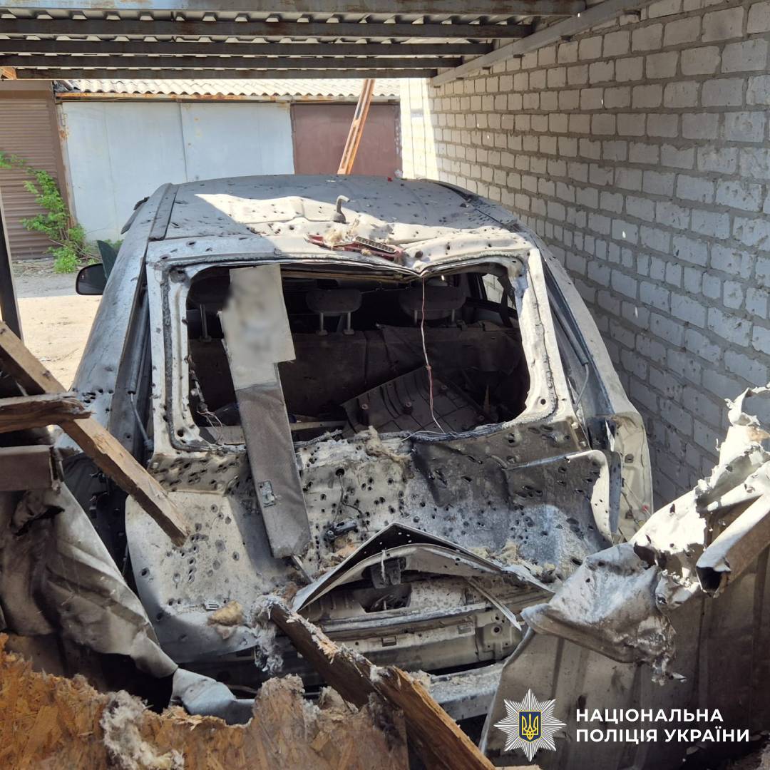 БпЛА влучив у гаражний кооператив у Харкові: двоє постраждалих