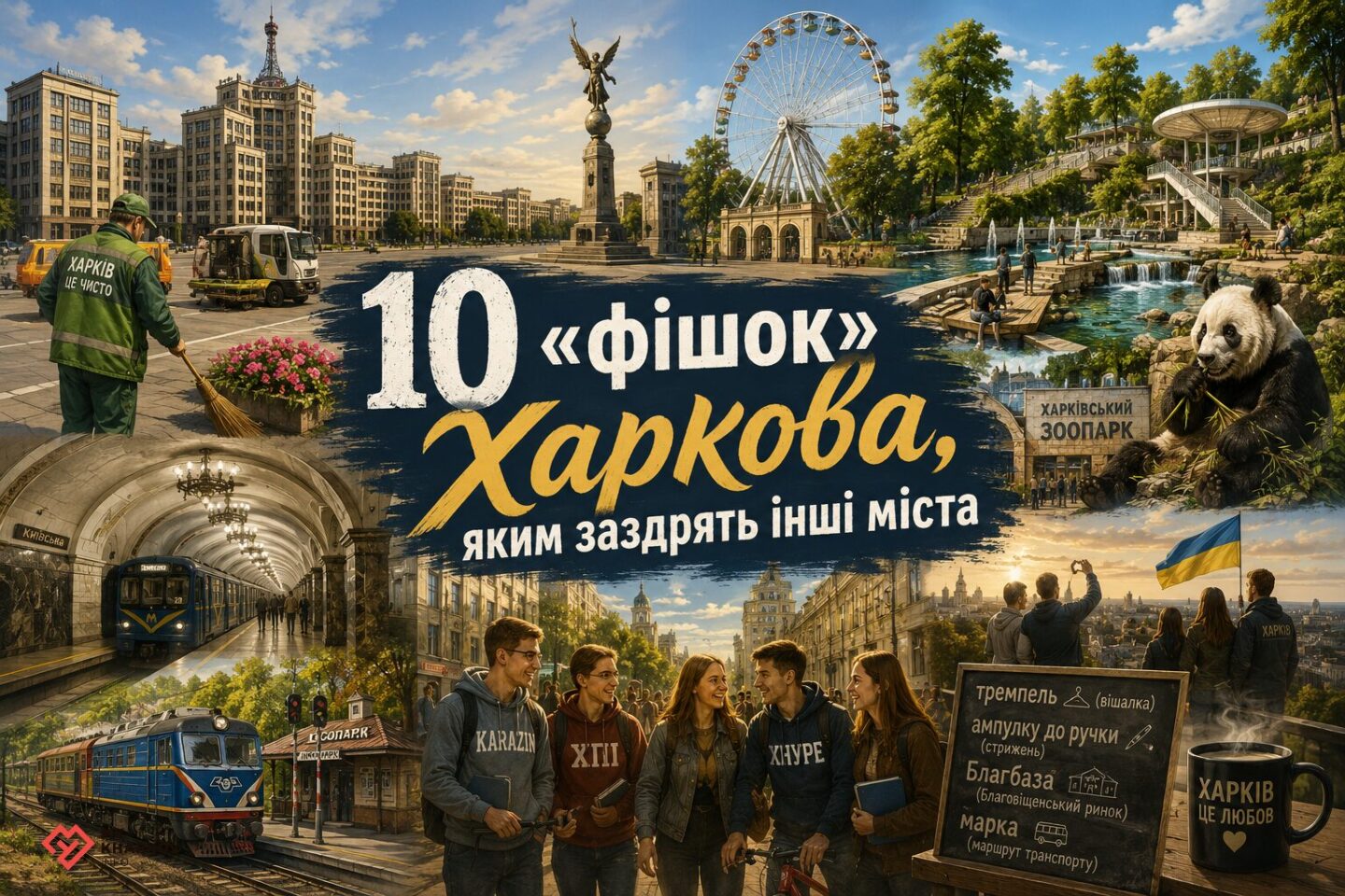 10 фішок, якими Харків закохує та викликає заздрість