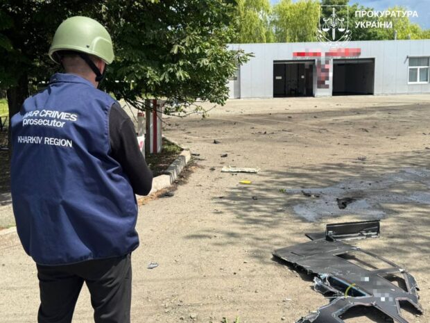 Лозова на Харківщині потрапила під удар російського безпілотника