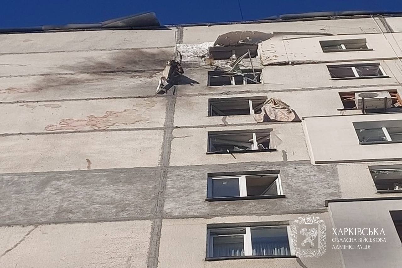 Протягом минулої доби російських ударів зазнали місто Харків і 19 населених пунктів області - Синєгубов