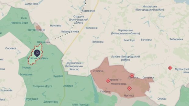 Російські військи просочилися в Козачу Лопань на Харківщині