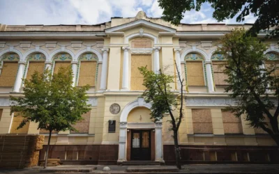 У Харкові завершили аварійні роботи в Художньому музеї (відео)