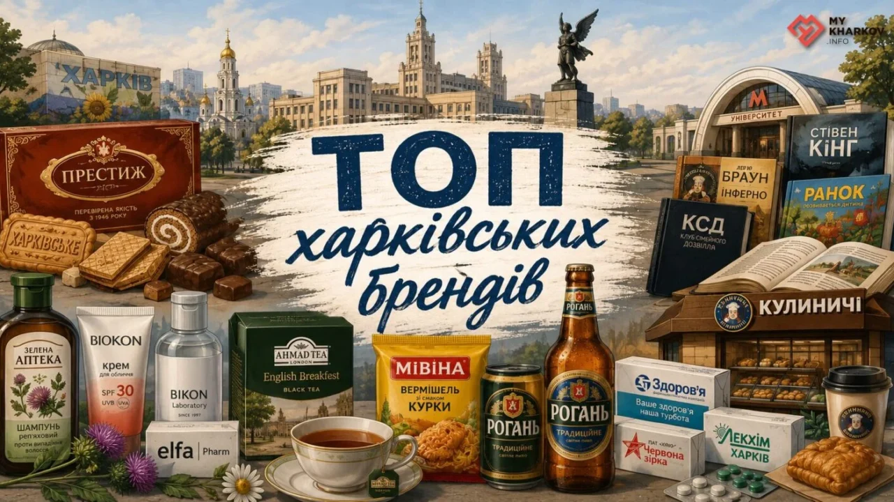 ТОП харківських брендів, які ви купуєте щодня, але не здогадуєтеся про їхнє походження