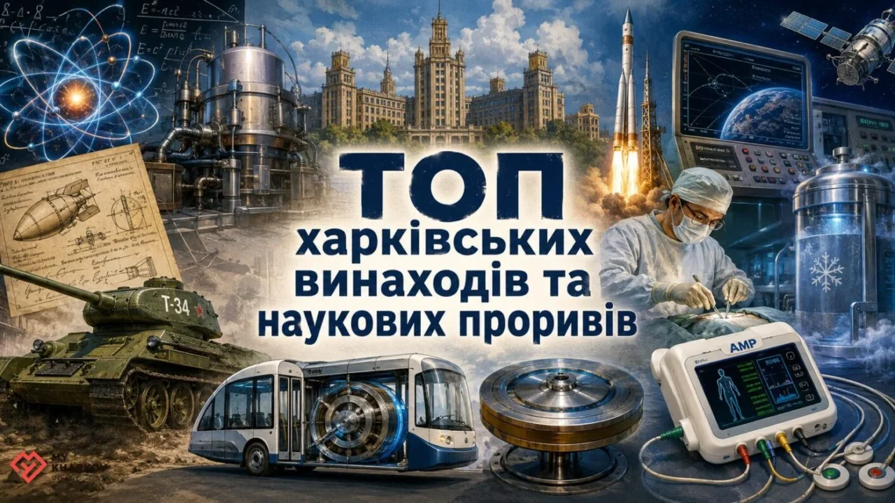 Столиця інтелекту: 8 харківських винаходів та наукових проривів, які змінили світ
