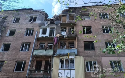 Російський удар по житловому будинку в Харкові: двоє загиблих, серед 19 поранених — четверо дітей (фото)