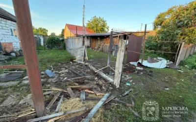 Доба на Харківщині: росіяни обстріляли 17 населених пунктів, серед поранених — діти