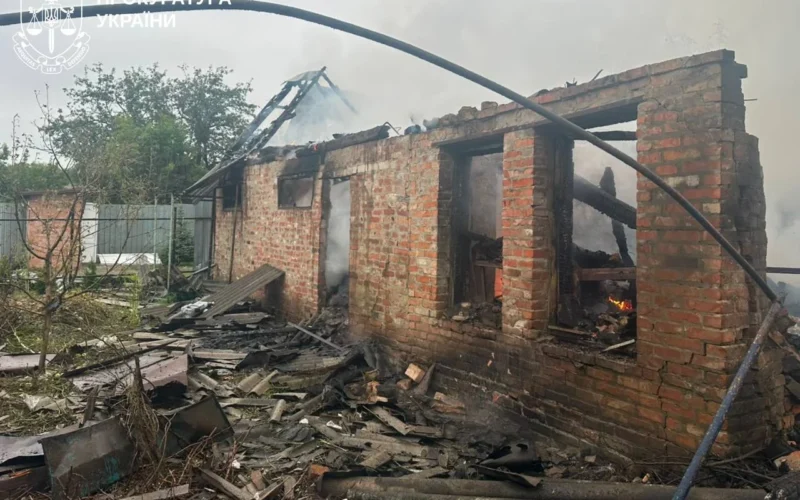 Російські удари по Харківщині: одна жінка загинула, ще семеро людей постраждали