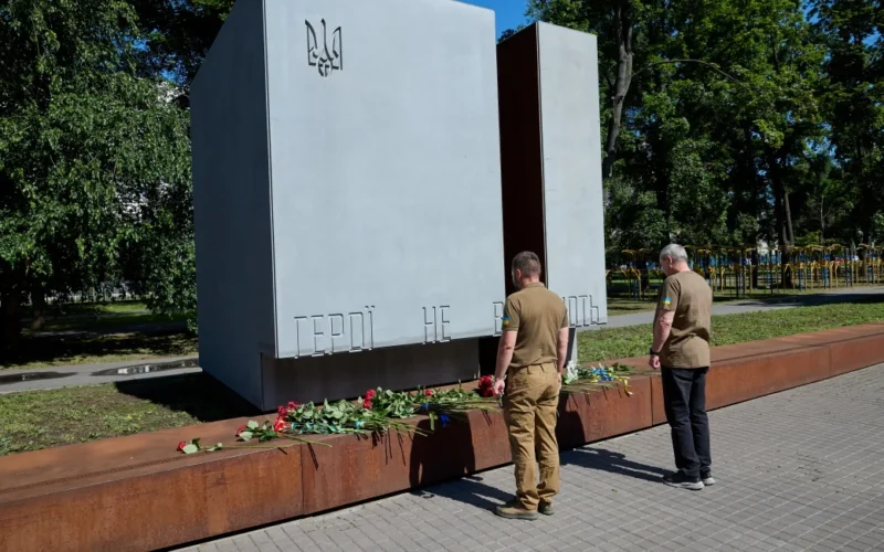 До Дня Української Державності у Харкові вшанували захисників України