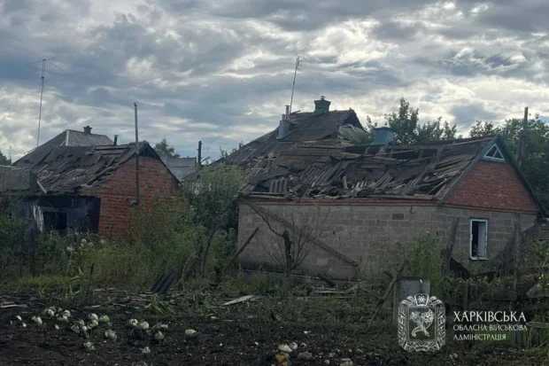 Внаслідок російського ракетного удару по селищу Золочів на Харківщині пошкоджено понад 30 будинків, є постраждала