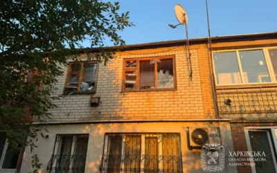 Російські обстріли Харкова та 17 населених пунктів області: 16 поранених, серед них дитина, пошкоджено пошту та школу