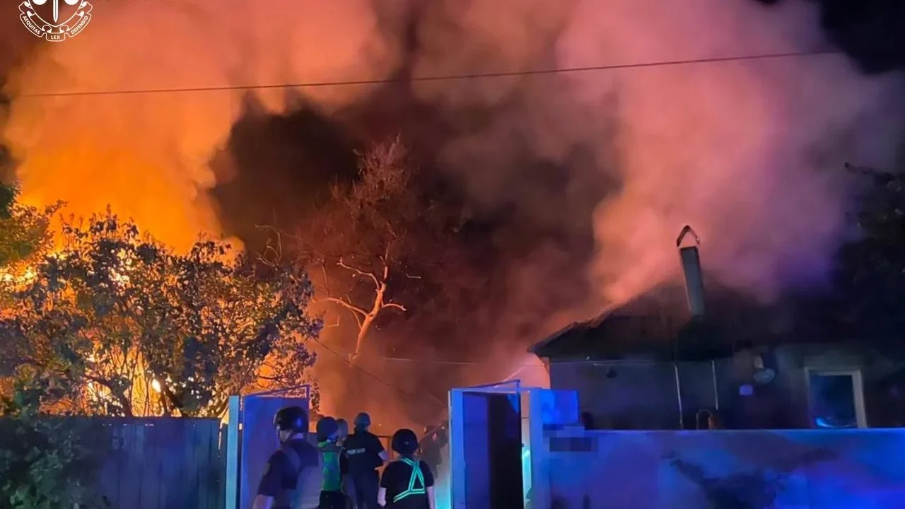 Російська атака БпЛА на Харків: восьмеро постраждалих, серед них підліток (відео)