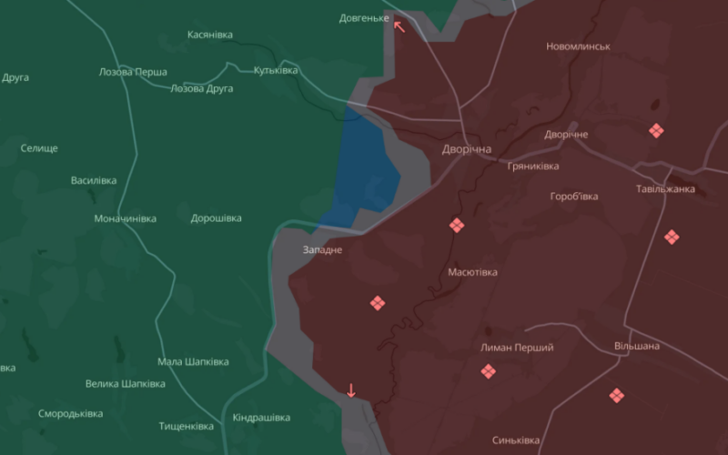 Сили оборони звільнили 7,5 км² біля Дворічної на Харківщині (відео)