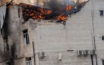 Росіяни вдарили по центру Лозової на Харківщині: попередньо, 10 людей поранені