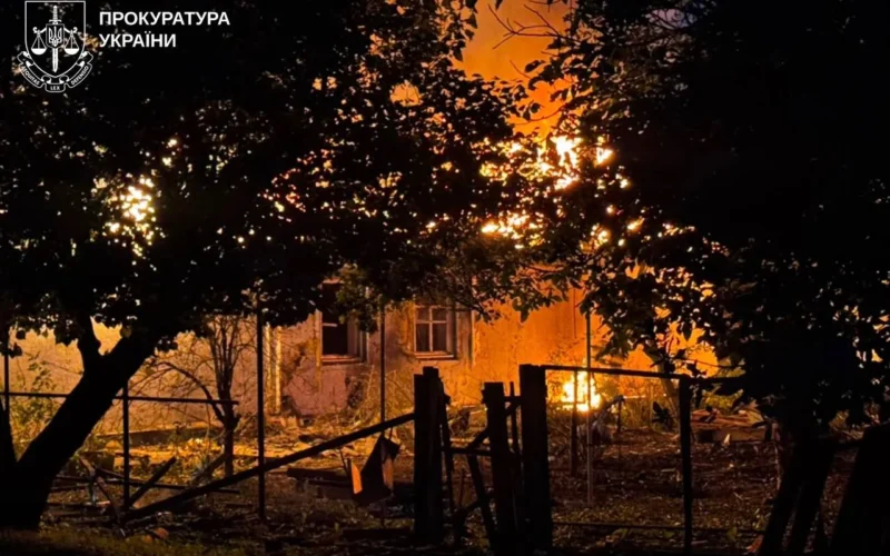 Російський БпЛА «Герань-2» вдарив по Балаклії: поранено чоловіка