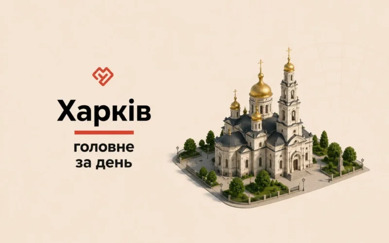 Харків 3 серпня: знищено 8 млн книжок, антидроновий купол і 400 ударів дронами за тиждень