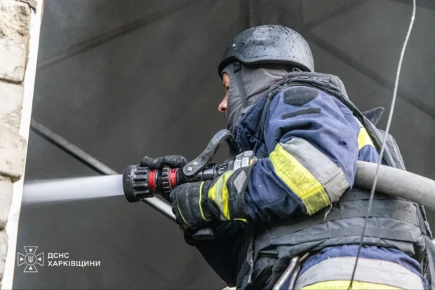 Нічна атака «Шахедів» на Харківщину: п'ятеро поранених, серед них — двоє дітей та рятувальник 