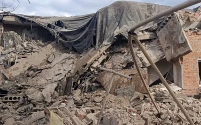 Внаслідок ракетного удару по Чугуївщині постраждали четверо людей (фото)