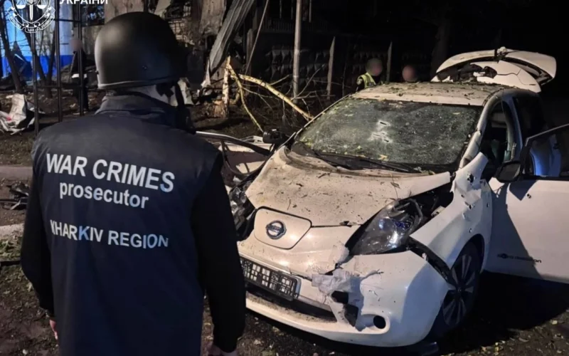 Ракетний удар по Харкову: загинув чоловік, шестеро поранених (відео)