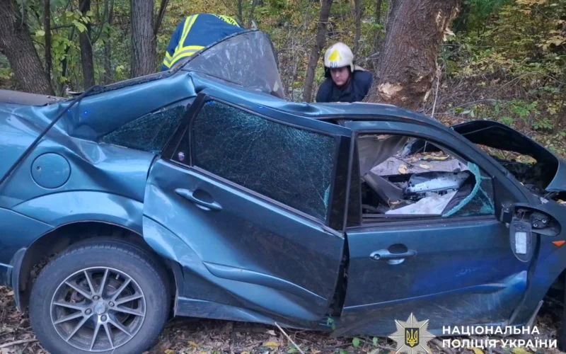 Смертельна ДТП на Харківщині: водійка загинула, дитина та чоловік — у лікарні