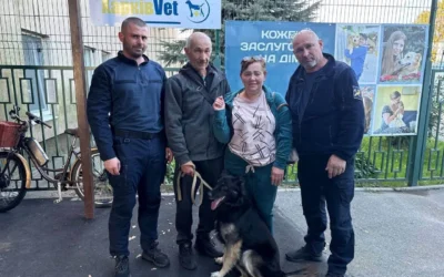 Переселенцям із Великого Бурлука знайшли будинок у Харкові, щоб вони змогли забрати з притулку собаку (фото)