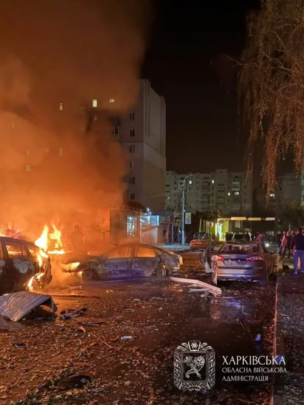 У передмісті Харкова росіяни влучили в ТЕЦ та поблизу магазину: є загиблі та поранені