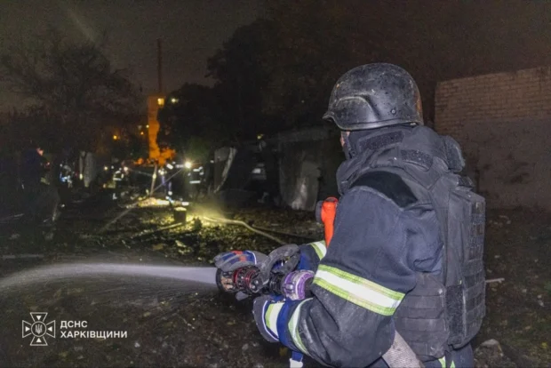 Росіяни обстріляли Новобаварський район Харкова з РСЗВ: двоє загиблих, четверо поранених